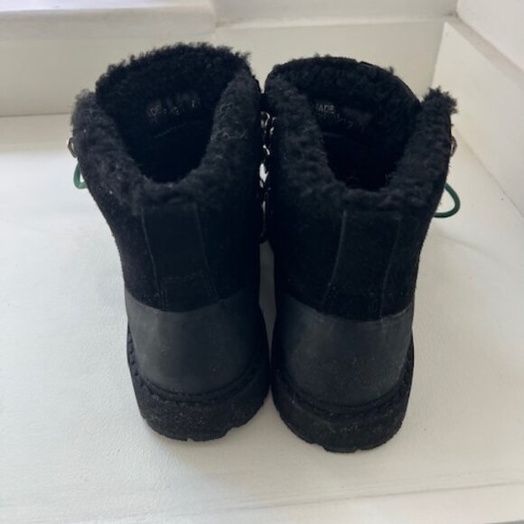 Women's Diemme Black Shearling Lined Boots - Size 40 - Picture 3 of 7